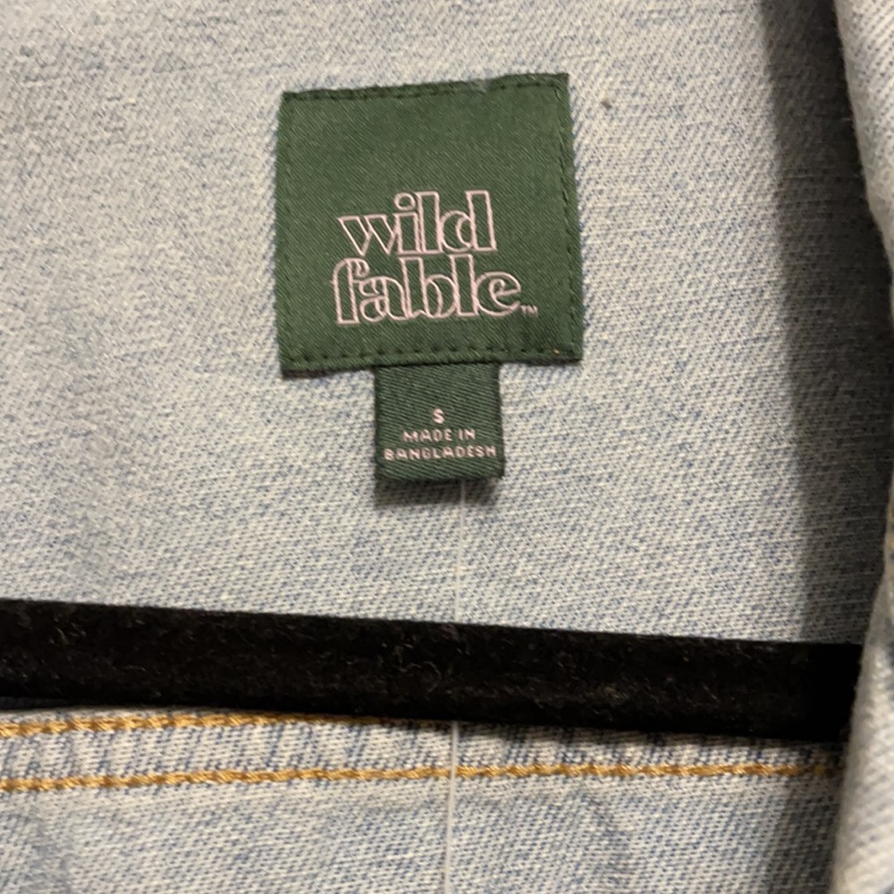 NWT wild fable Jean jacket - Picture 5 of 8